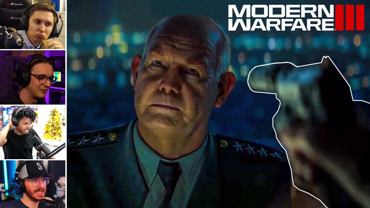 Steamers React to Call of Duty Modern Warfare 3, After credit Scene (MW III Campaign)