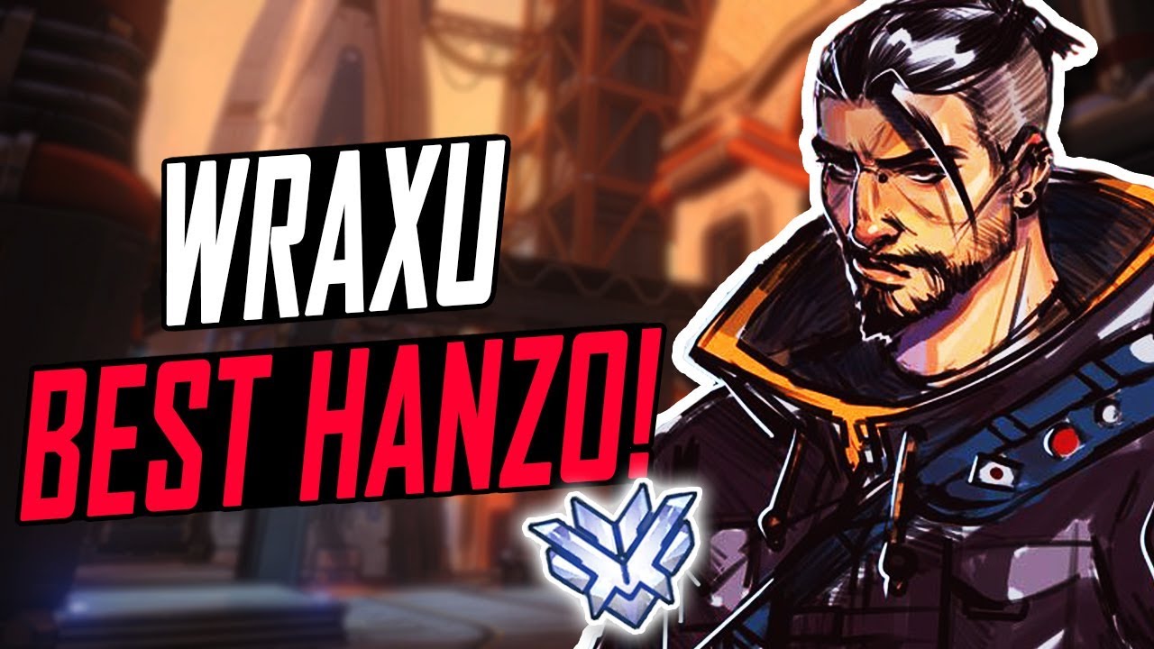 WRAXU PRO HANZO! 15 SCATTER ARROW KILLS! [ OVERWATCH SEASON 6 TOP 500 ]