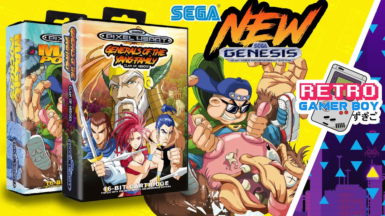 New Games For Old 16bit Consoles - Sega Genesis & Mega Drive