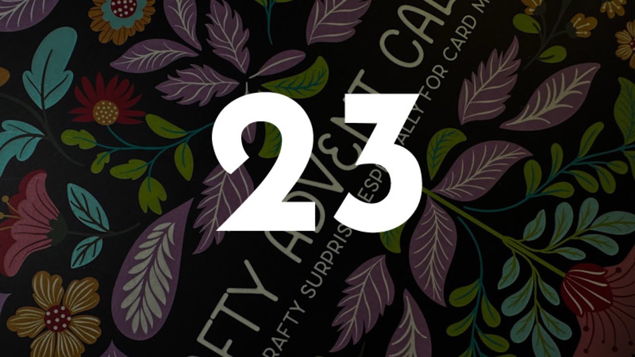 Julekalender 23. december 2025 - Spellbinders