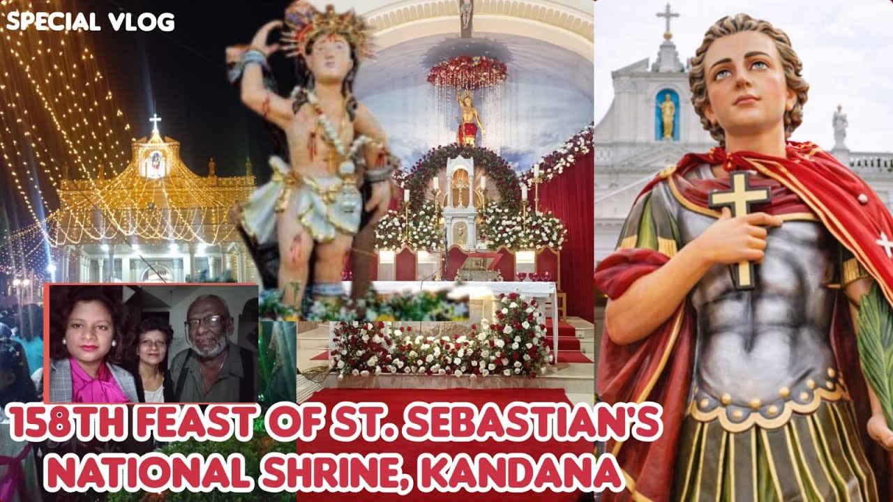 St. Sebastian's Novena, Vespers & CHURCH FEAST OF ST. SEBASTIAN'S NATIONAL SHRINE, KANDANA