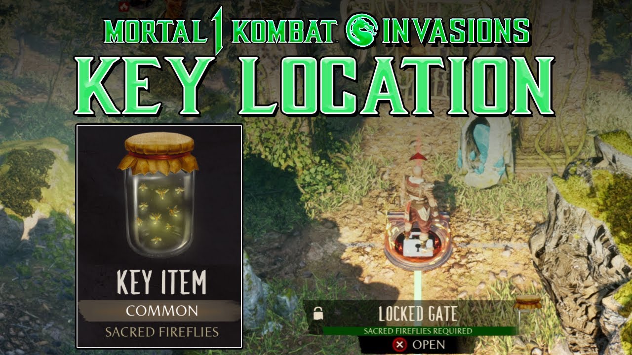 Sacred Fireflies Location In Living Forest | Mortal Kombat 1 Invasions Season 6 | Speedrun Route