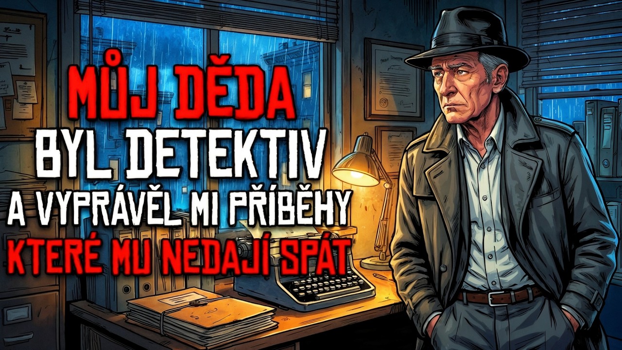 Můj děda byl detektiv a vyprávěl mi příběhy, které mu nedají spát | CREEPYPASTA [CZ]