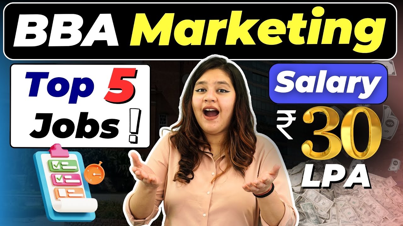 💥5 HIGH PAYING Marketing Jobs You Should Consider🔥After BBA Jobs! #BBA #BBACourse #BBAJobs