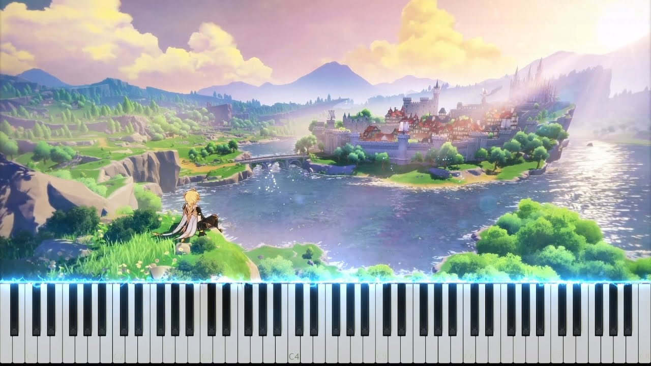 『Pure Sky』Genshin Impact OST Piano | 原神OSTピアノ