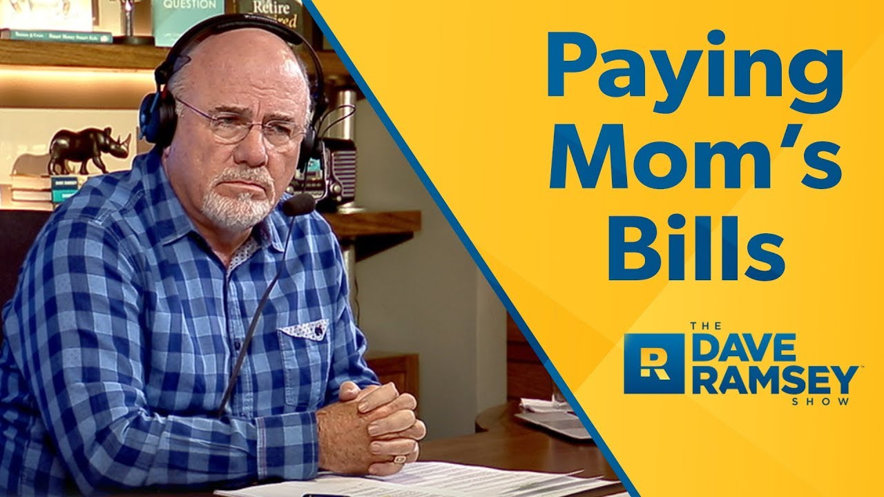 I'm Paying Half Of My Mom's Bills