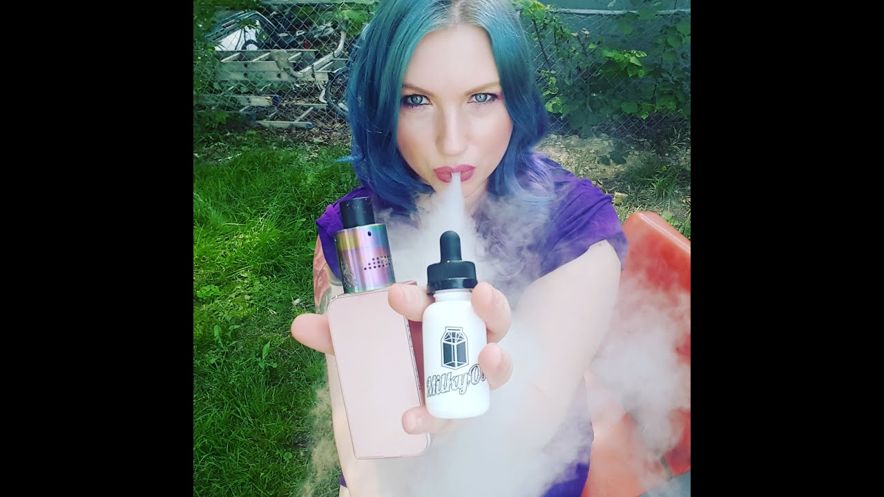 Milky Os E Liquid by The Vaping Rabbit Review Video | Vape Girl Review | Premium Vape Supply