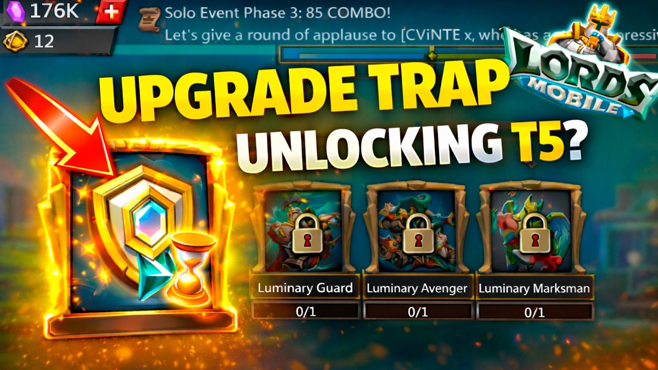Lords Mobile. Unlocking T5 Troops. Upgrade My Solo Trap. Lords Mobile