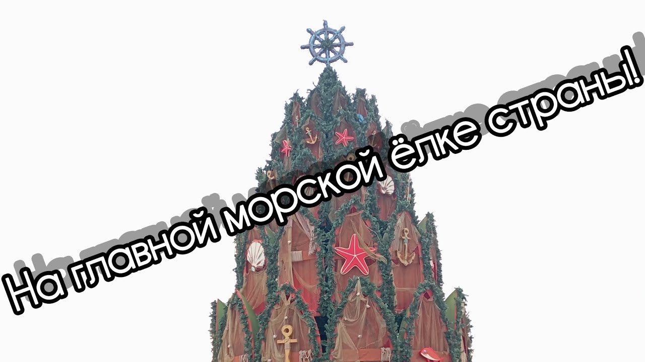 Новогодний Меганом. Главная морская ёлка страны там!