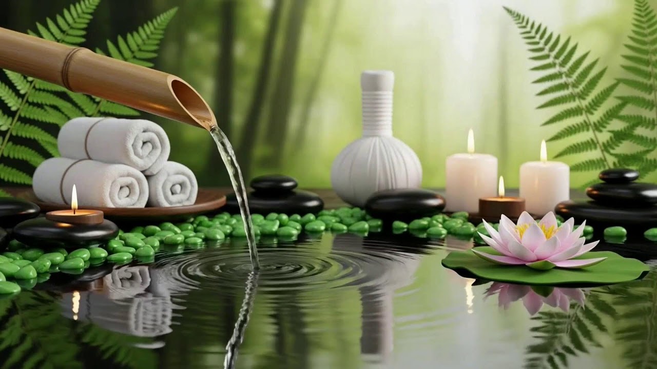 Soothing Relaxing Music & Water Sounds 🍀 Peace of Mind