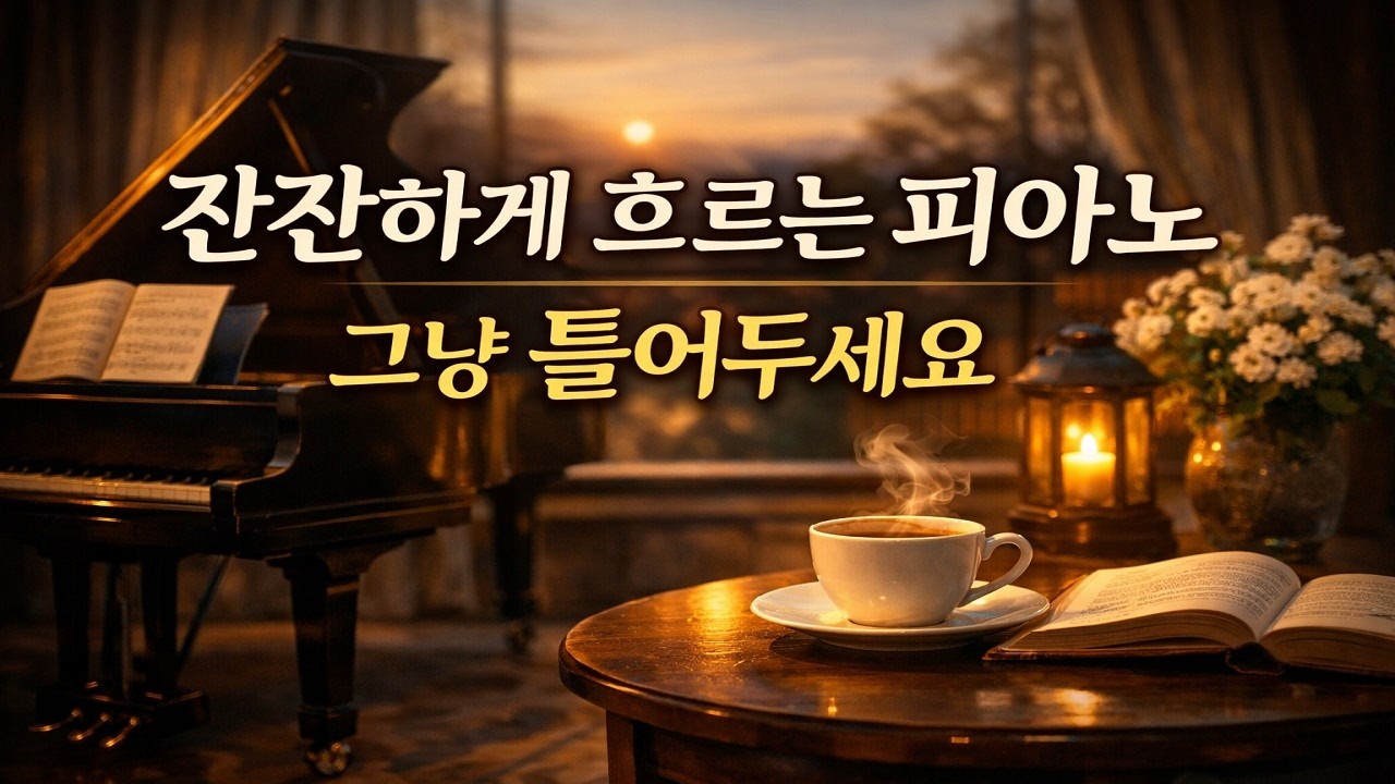 🌿 잔잔하게 흐르는 클래식 피아노 🎹 마음이 편안해지는 시간