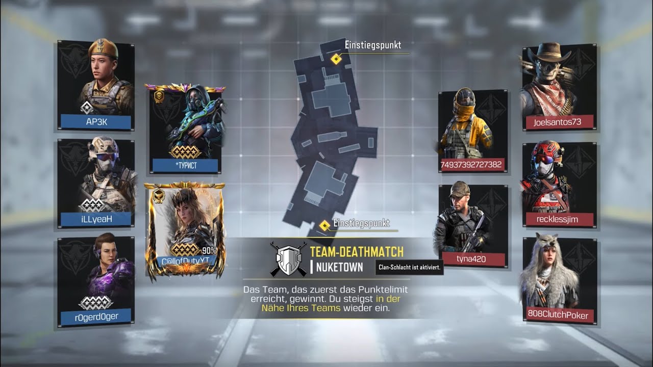 ✨💯✨Call of Duty mobile💢„Nuketown“ Team Deathmatch, ✨🥇1st.✨,🌟💥LEGENDARY 💥🌟/ Season 5 / USS 9
