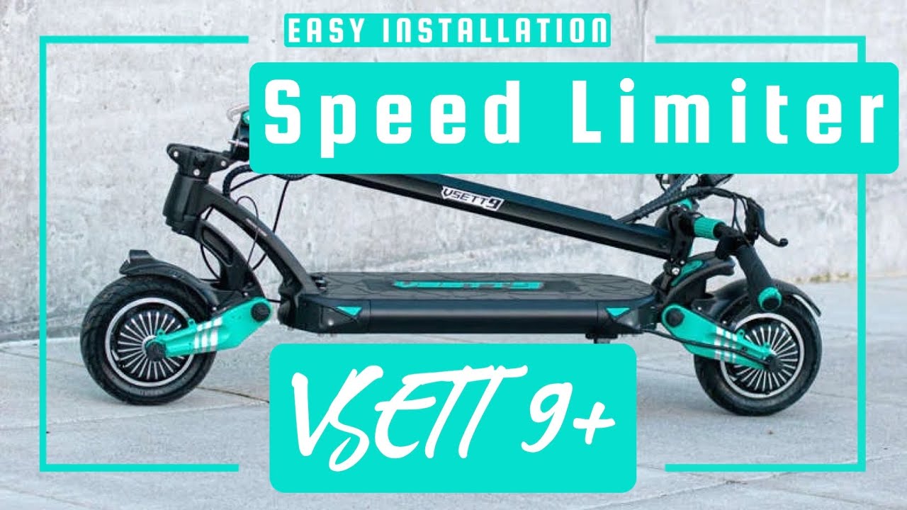 NEW** VSETT 9+ SPEED LIMITER - EASY HOME INSTALLATION