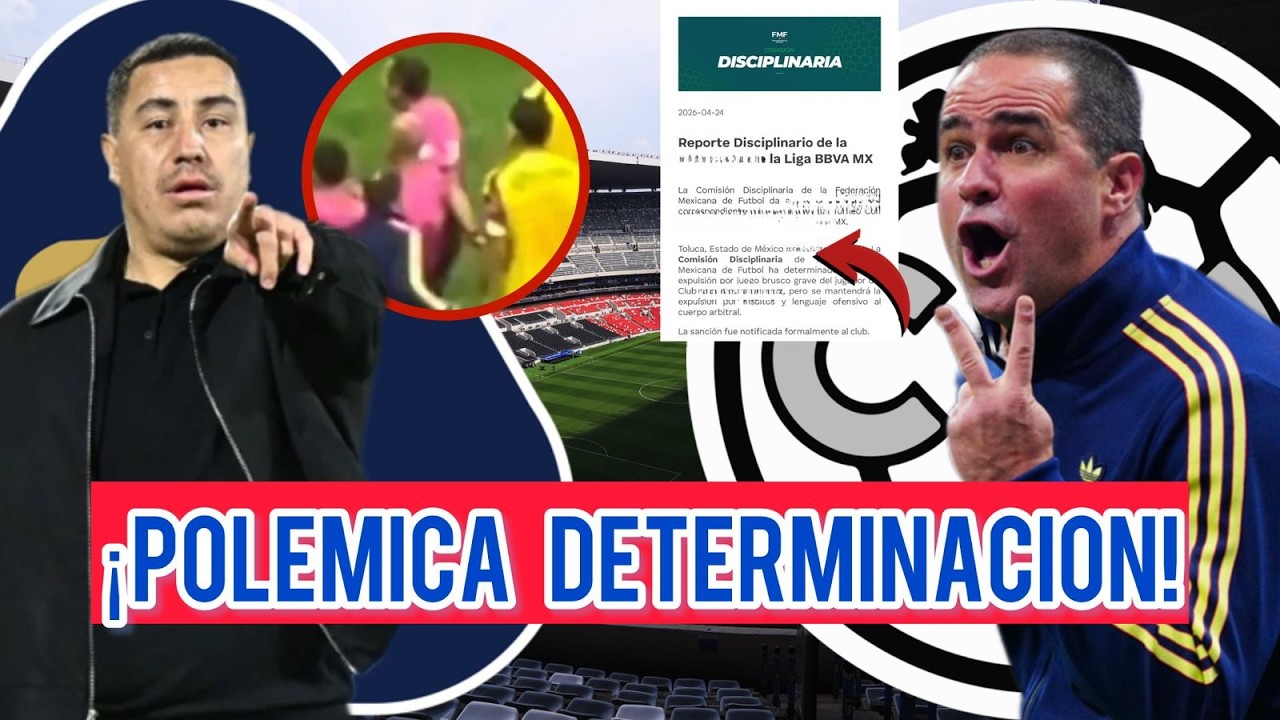 🚨 YA VALI&Oacute; | PRIMERA RESPUESTA de FMF por ALINEACI&Oacute;N INDEBIDA del AM&Eacute;RICA | PUMAS