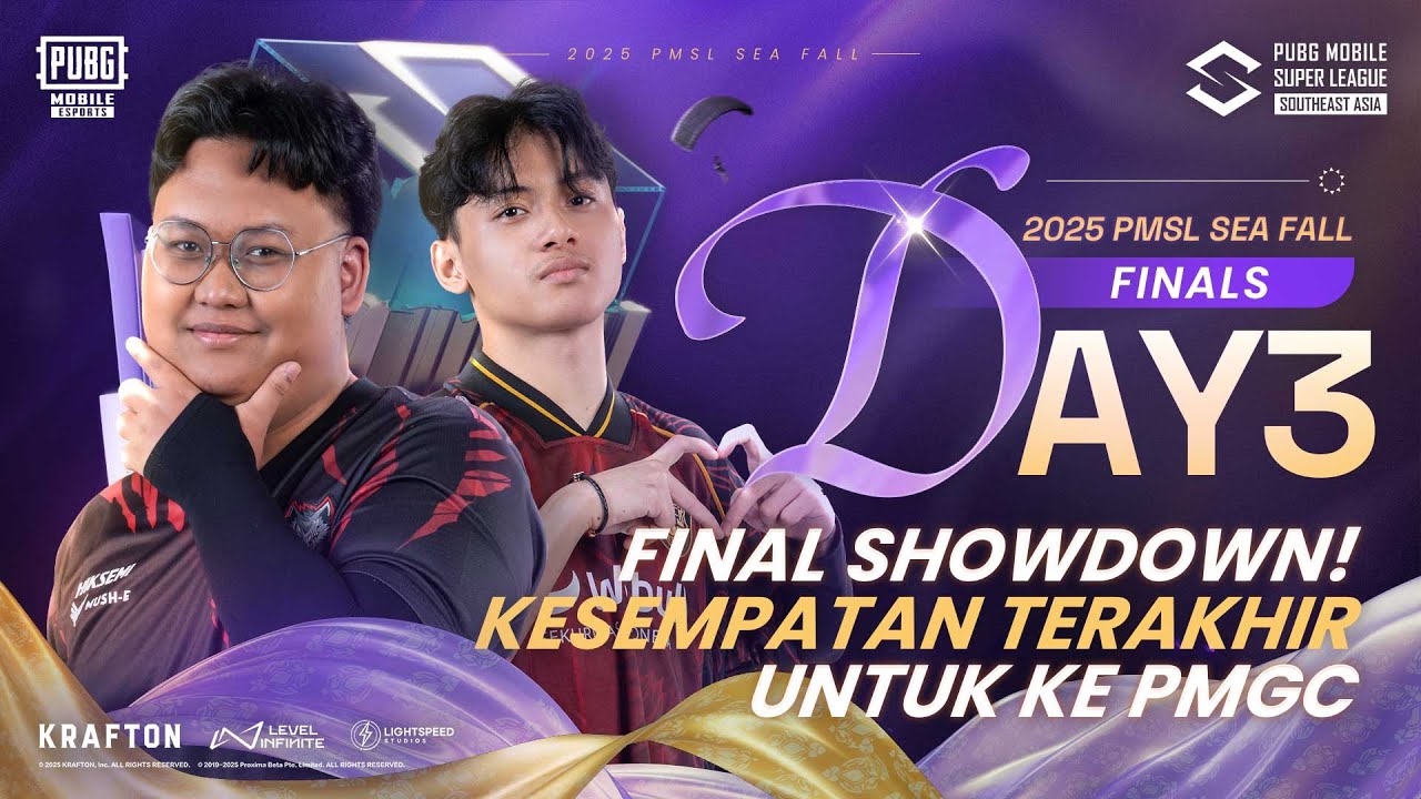 [ID] 2025 PMSL SEA Final D3 | Fall | FINAL SHOWDOWN! KESEMPATAN TERAKHIR UNTUK KE PMGC