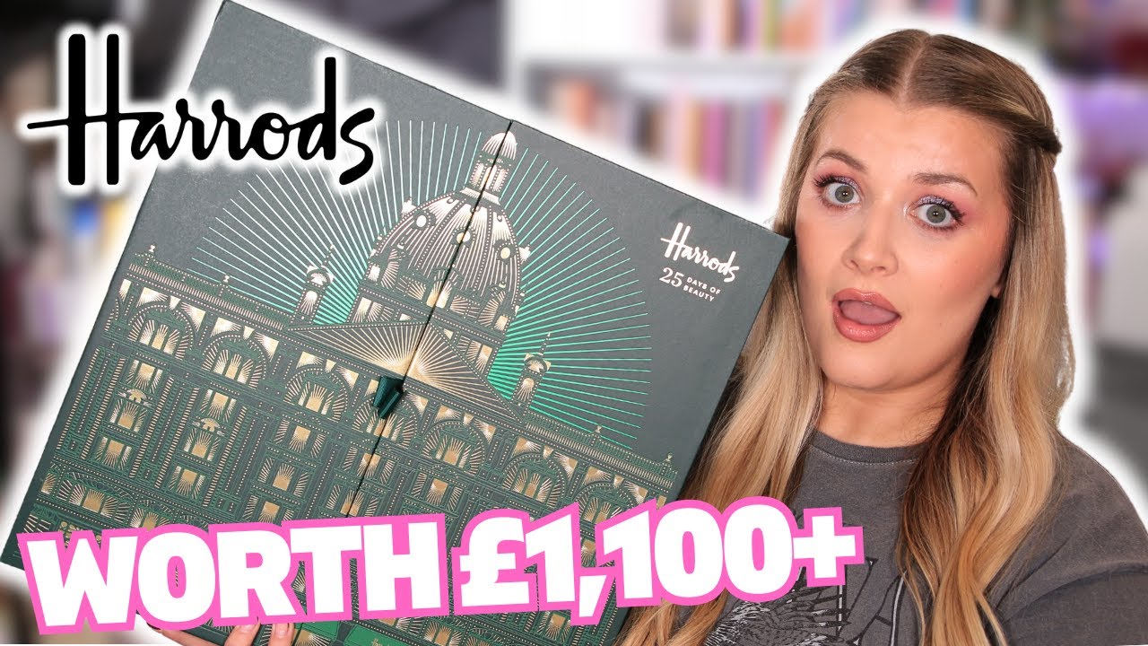 WORTH £1,100?! HARRODS BEAUTY ADVENT CALENDAR 2023 UNBOXING!