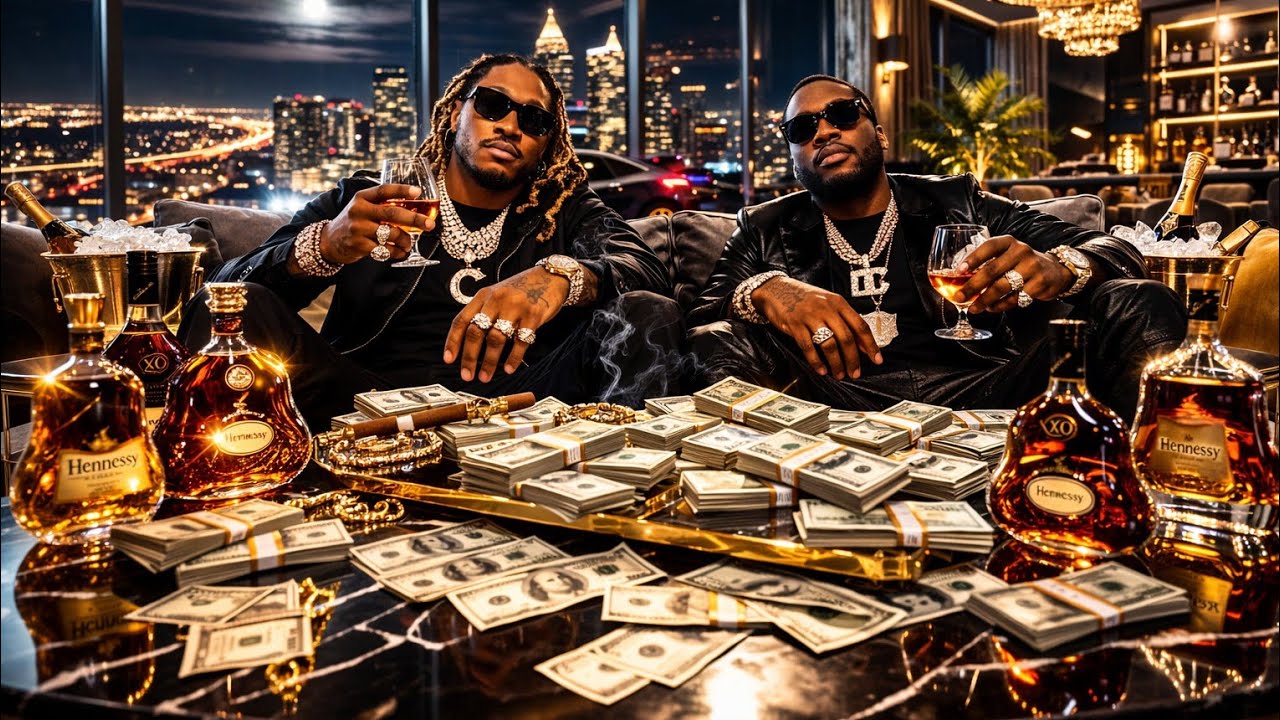 Future ft Meek Mill — Hustle & Shine (Music Lyrics Video (