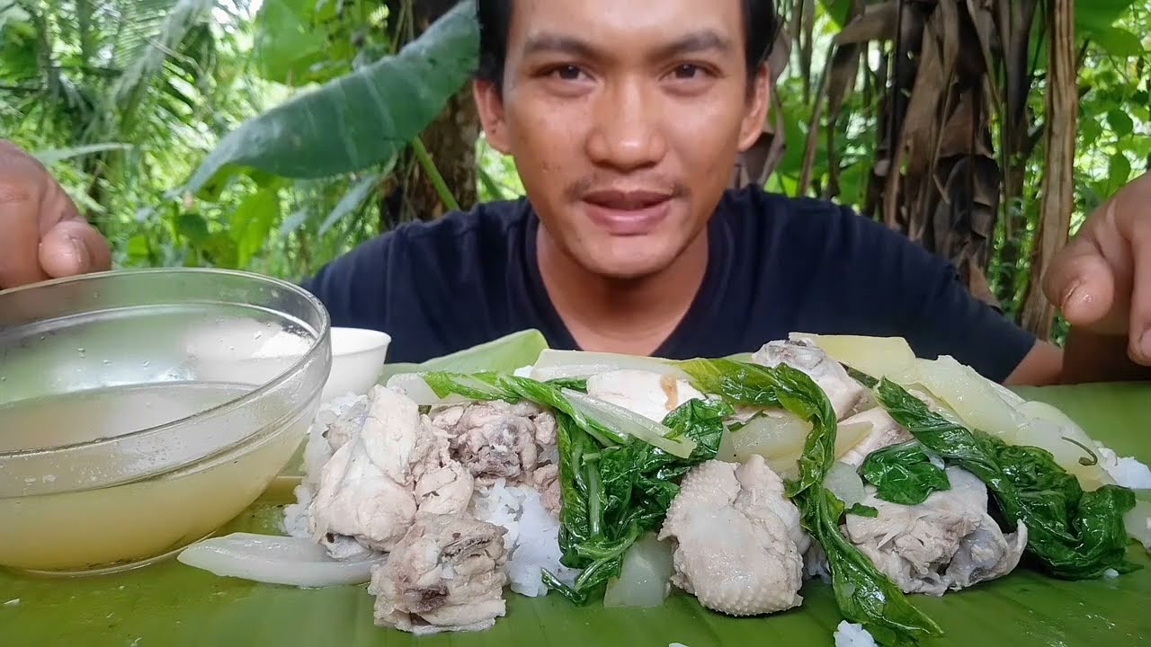 Tinolang Manok sa Maulan na Panahon