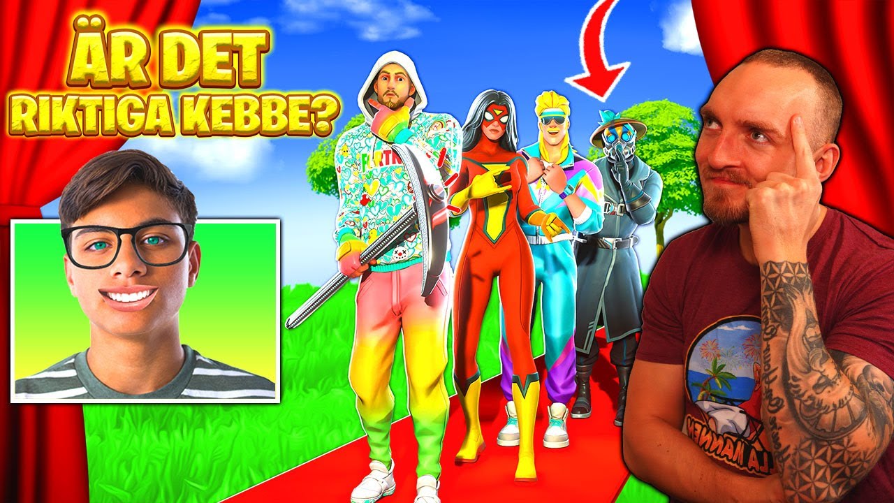 JAG STREAMSNIPAR NOOB-ERIKS SKIN CONTEST I SMYG I FORTNITE