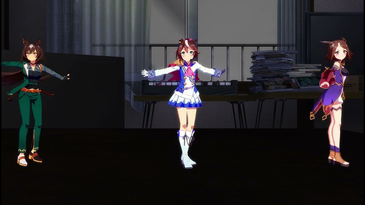 【Uma Musume MMD】ウマ娘 プリティーダービー Yume O Kakeru feat. Tokai Teio【60FPS】| 3D Models & Motions for Sale!