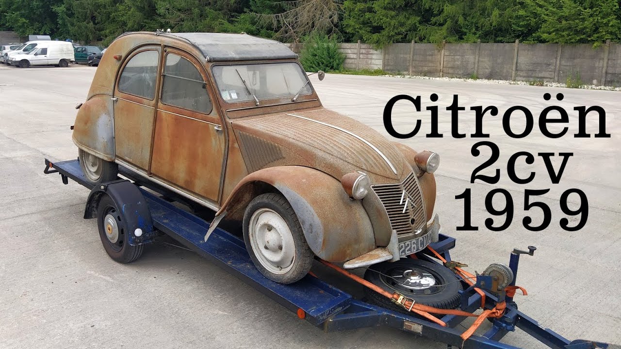 Morte de rouille ? Citroën 2CV AZLP 1959