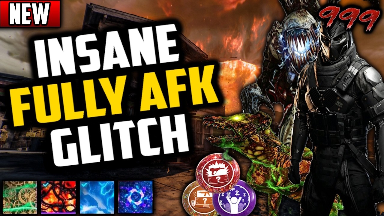 *NEW* INSANE FULLY AFK GLITCH ON PARADOX JUNCTION! XP, GOBBLEGUMS & MORE! | Black Ops 7 Zombies