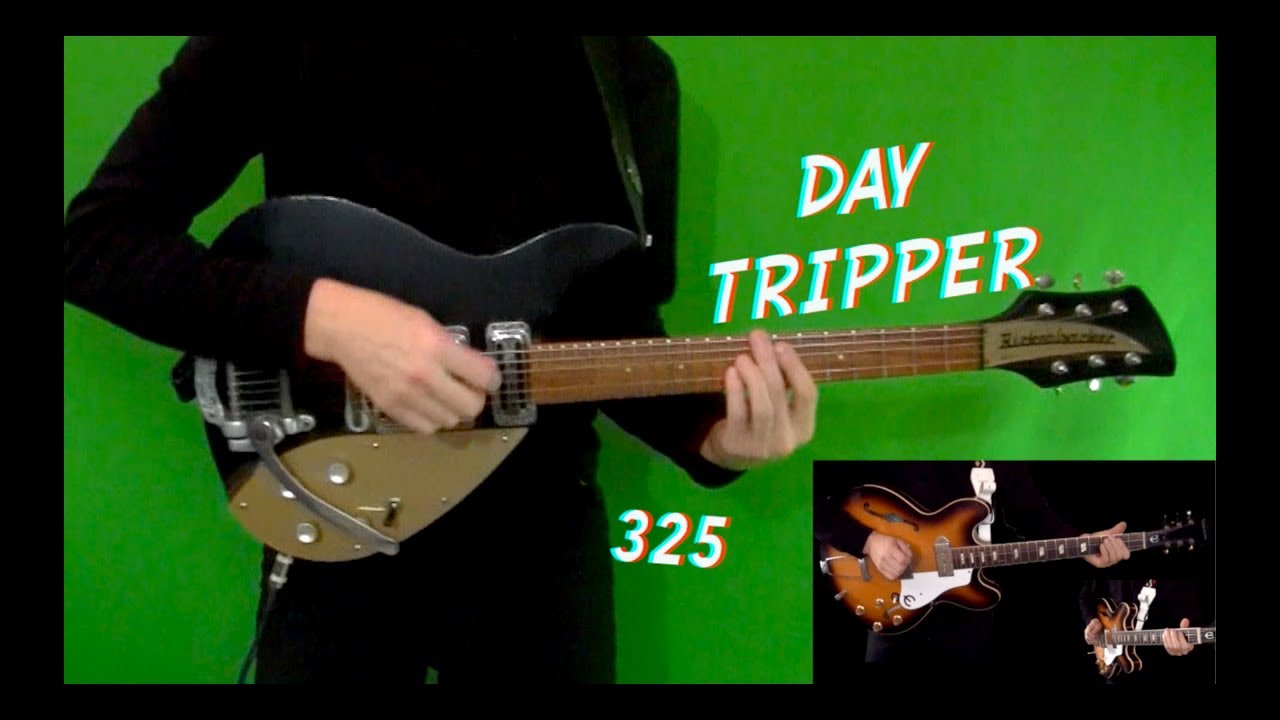 Day Tripper - Rhythm Guitar Cover - John's 325