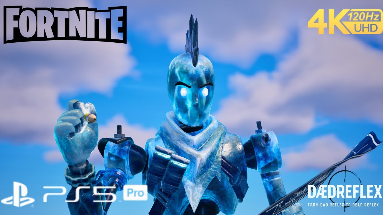 *GLACIAL DUMMY* C7S1 | Skin Showcase Gameplay (PS5 Pro) 4K 120FPS UHD #fortnite #ps5 #daedreflex