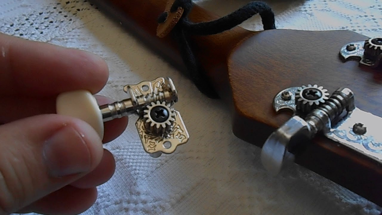 Epiphone Acoustic Guitar - Fix Stripped Tuning Spindle Gear