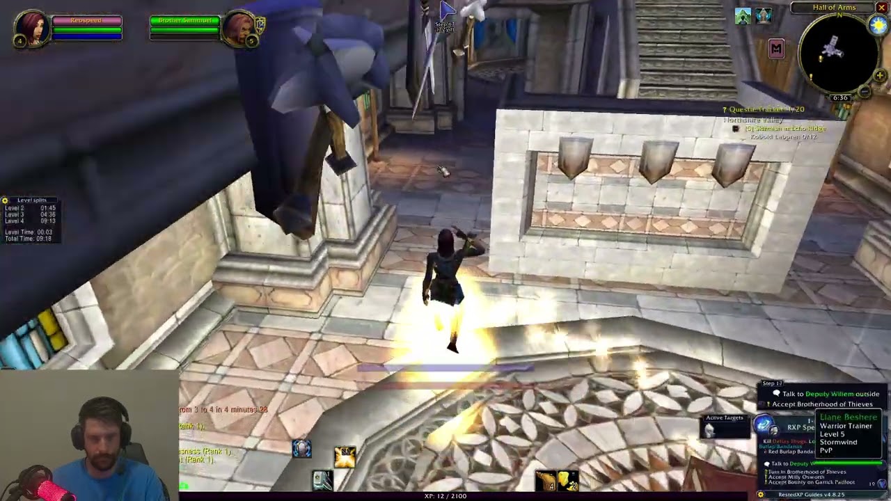 WoW Classic 1-10 Leveling Speedrun (Skipless) | 1hr 12min 50sec