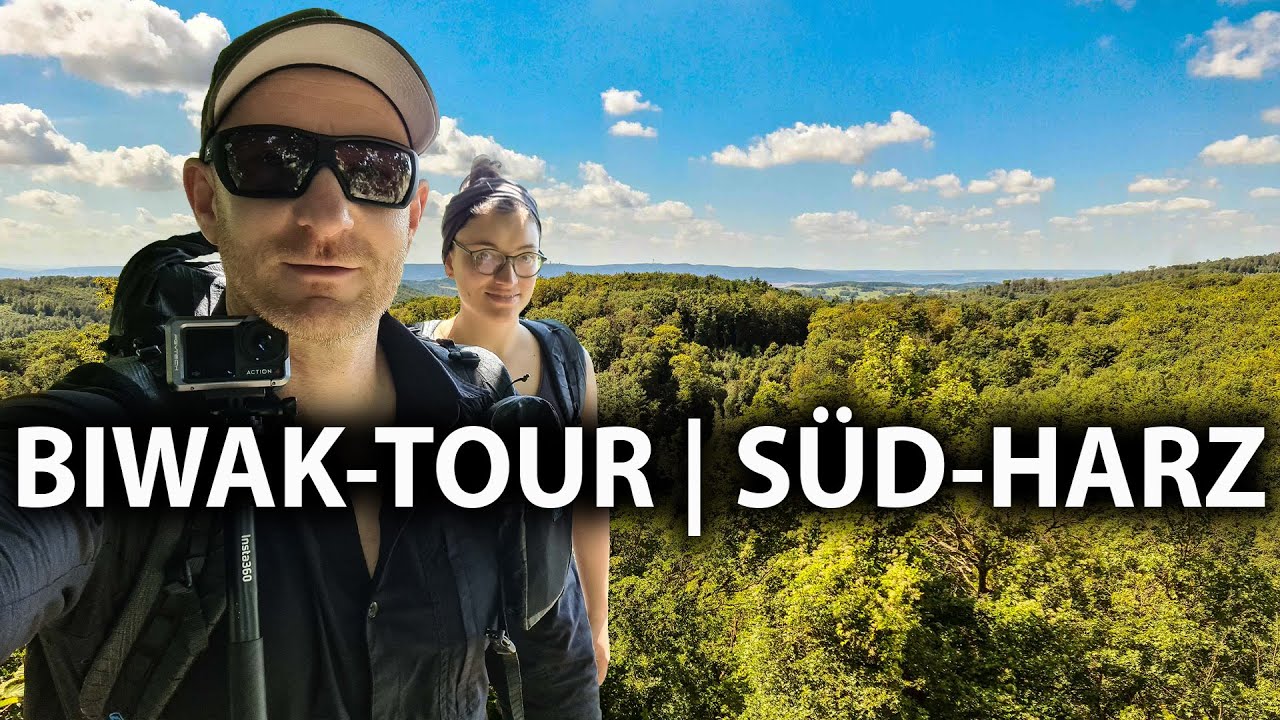 Biwak Tour Harz 👣 Wandern auf dem Karstwanderweg 👣 Overnighter