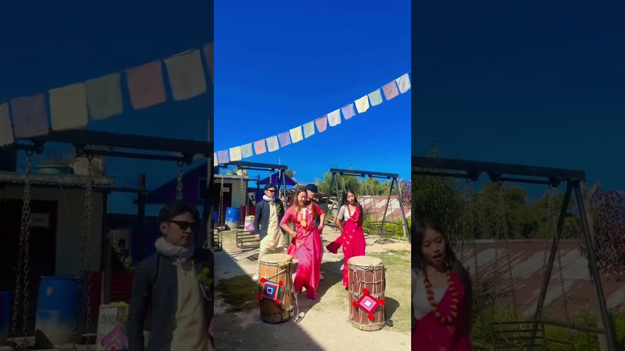 Limbu ta ramro chayabrungai bhirda #rabinalingden77 #limbuculture