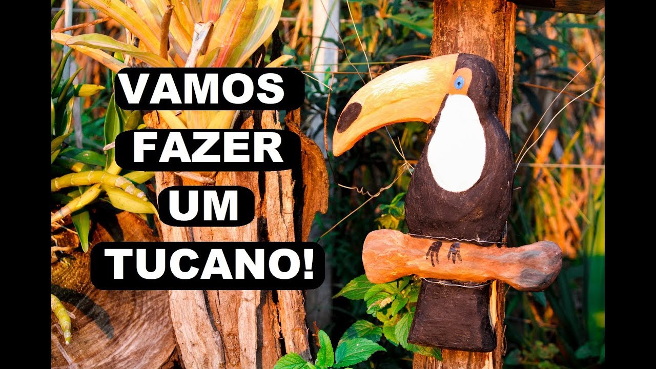 UM TUCANO PARA O SEU JARDIM!