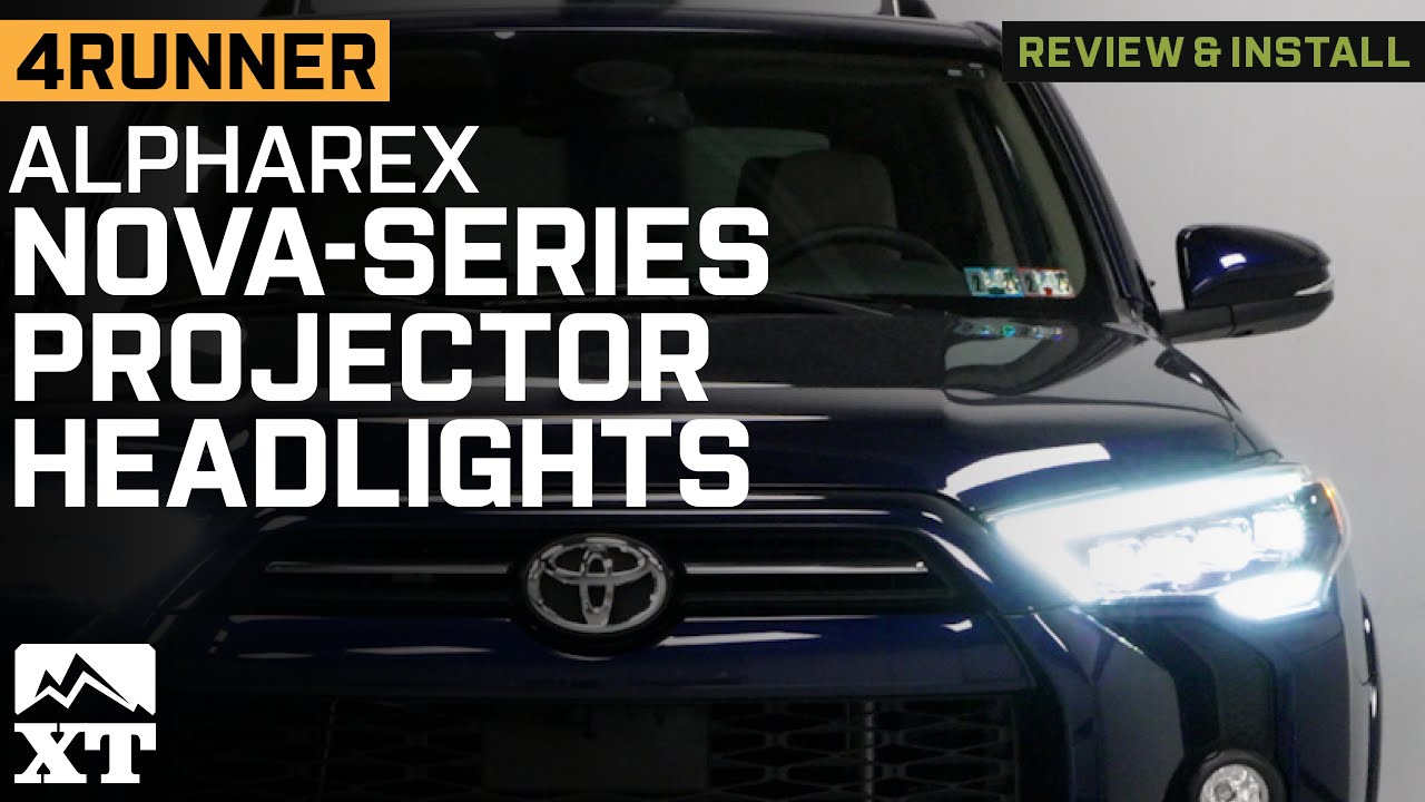 2014-2020 4Runner AlphaRex NOVA-Series G2 LED Projector Headlights Review & Install