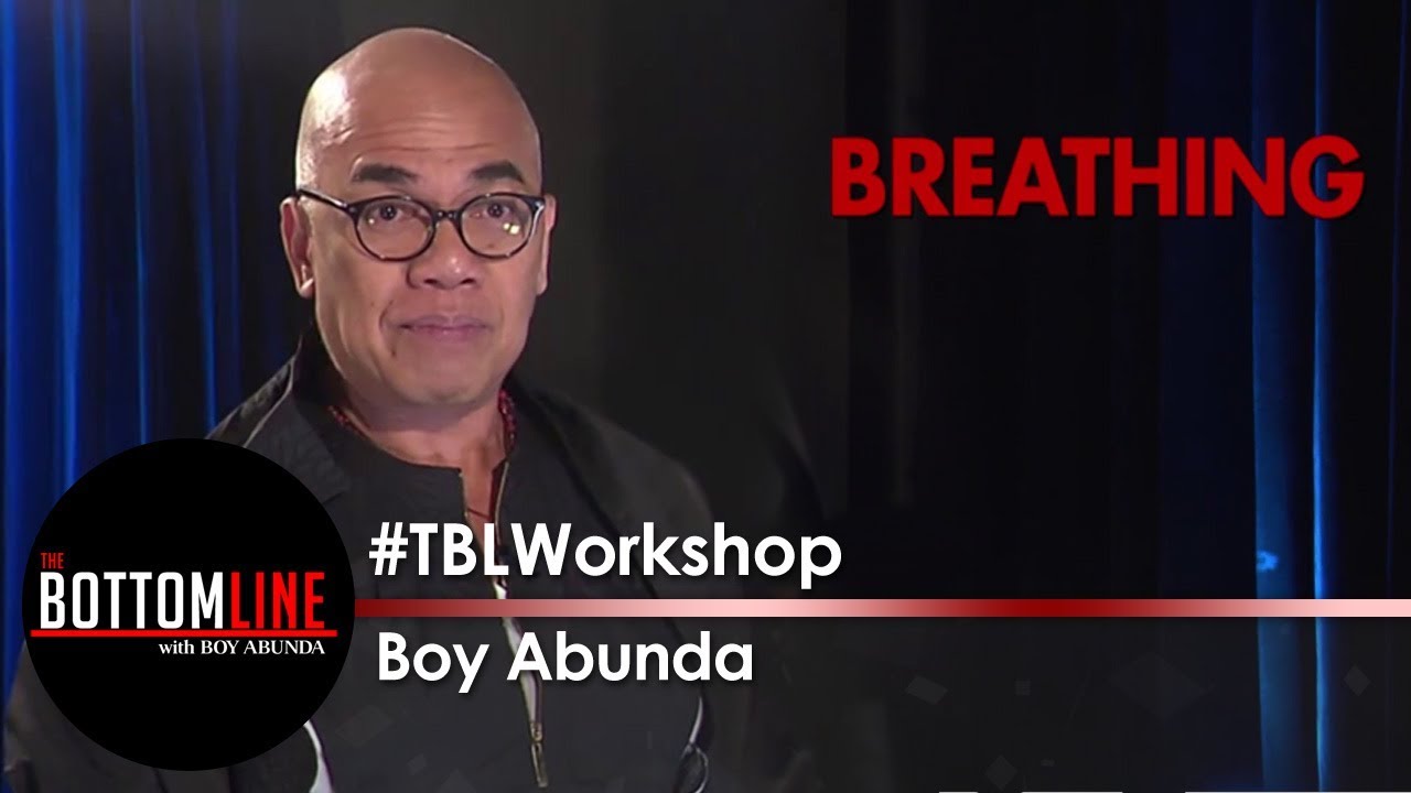 Boy Abunda discusses some strategies to prepare for a speaking engagement | The Bottomline