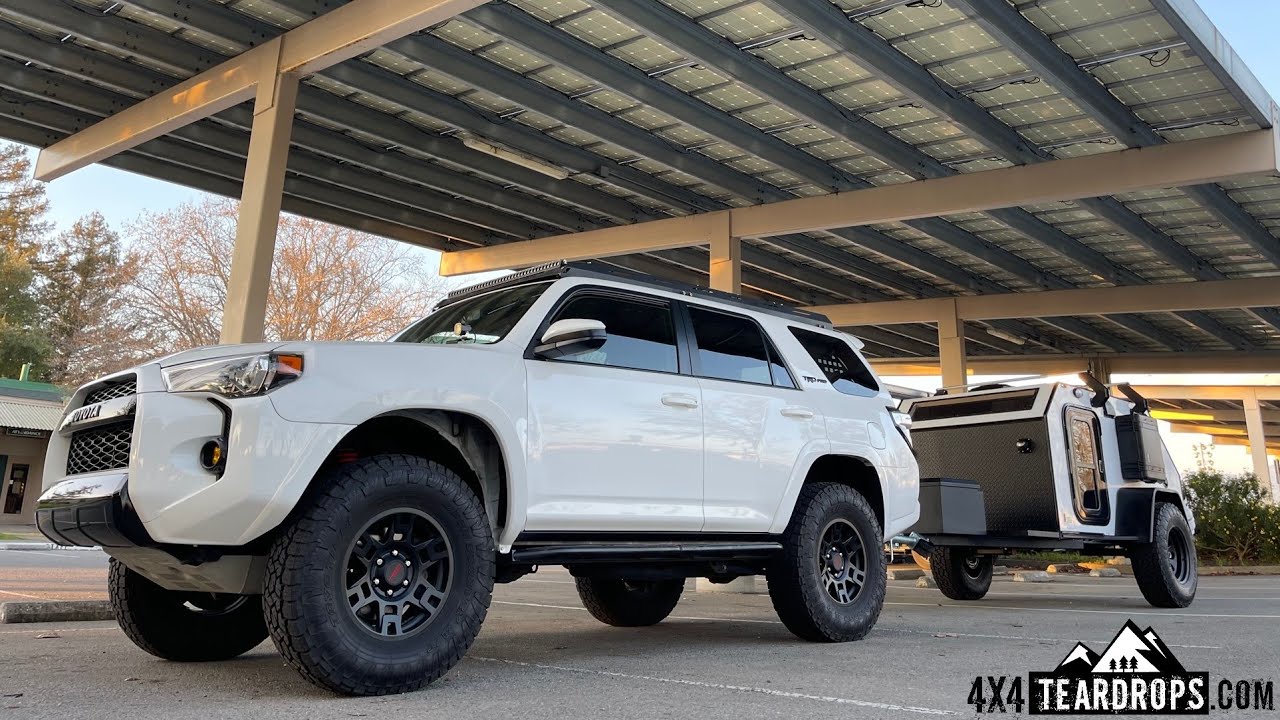 My personal 5x9’ XTR off road teardrop trailer - stoked!