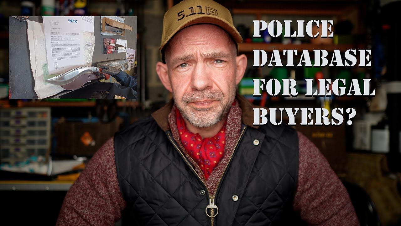 UK Knife Collectors On A Police Database?