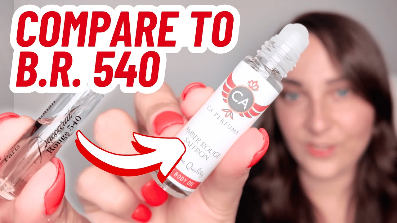 BEST affordable Baccarat Rouge 540 Inspired Fragrance? | CA Perfume Amber Rouge Saffron Oil Roller