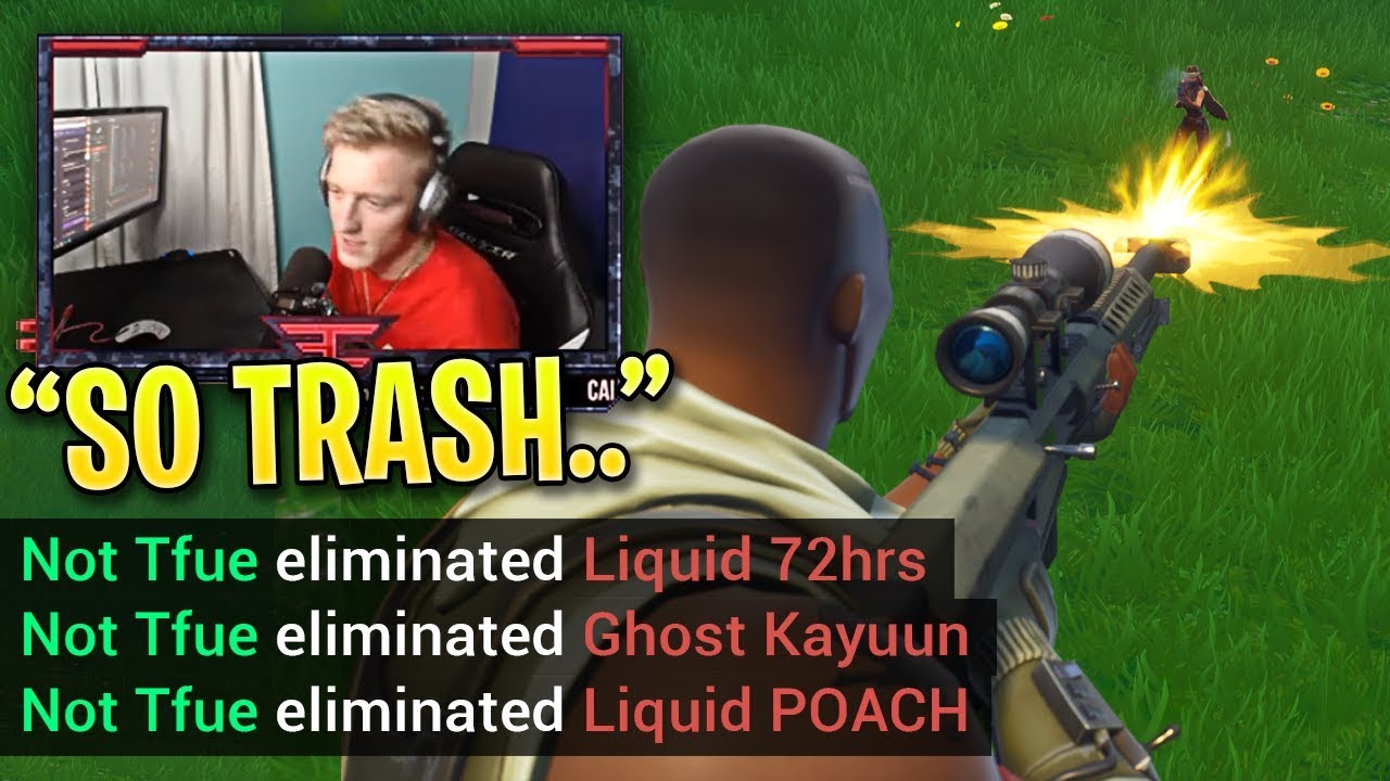 Everyone is AMAZED When Tfue DESTROYS Pro SQUADS by Himself!