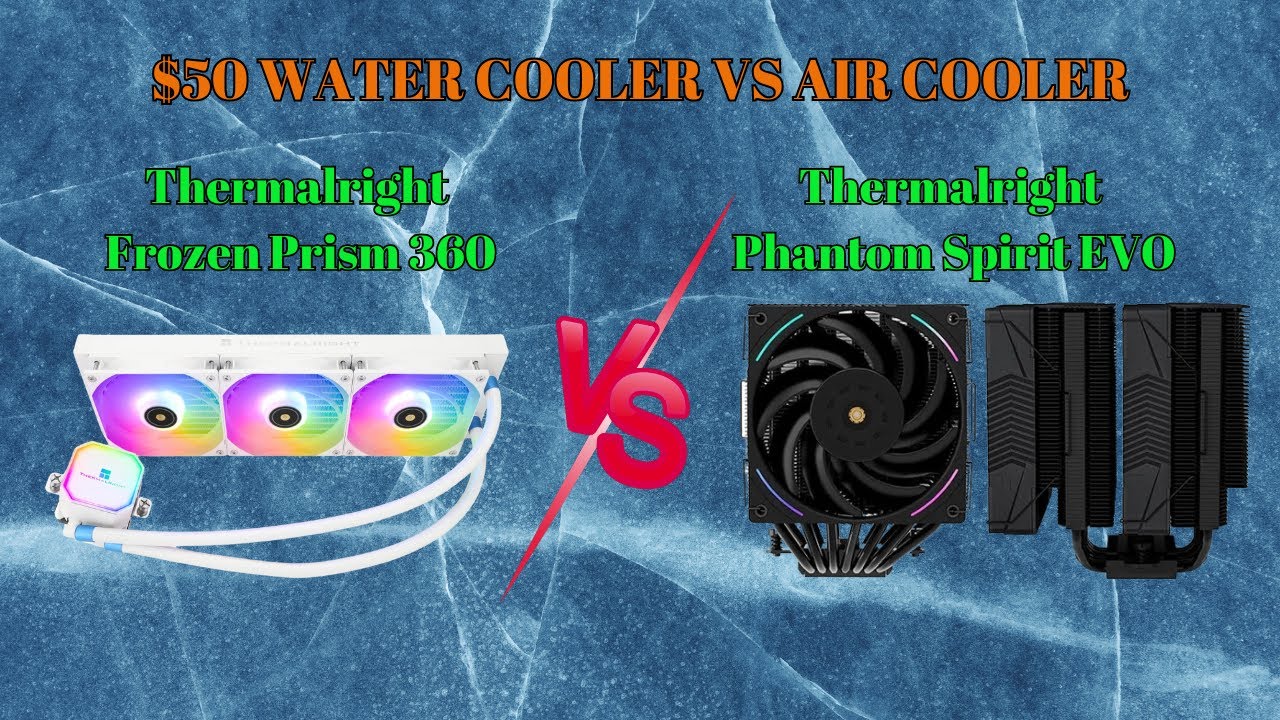 Thermalright Frozen Prism 360 против Thermalright Phantom Spirit EVO