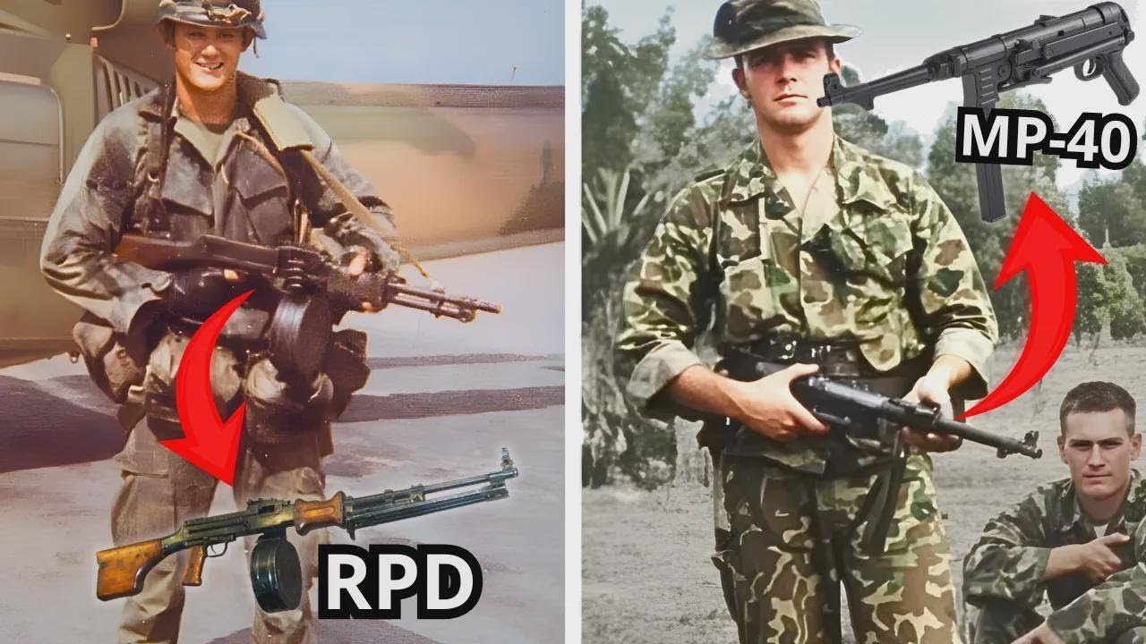 De ce au folosit americanii atât de multe MP-40 și RPD în Vietnam?