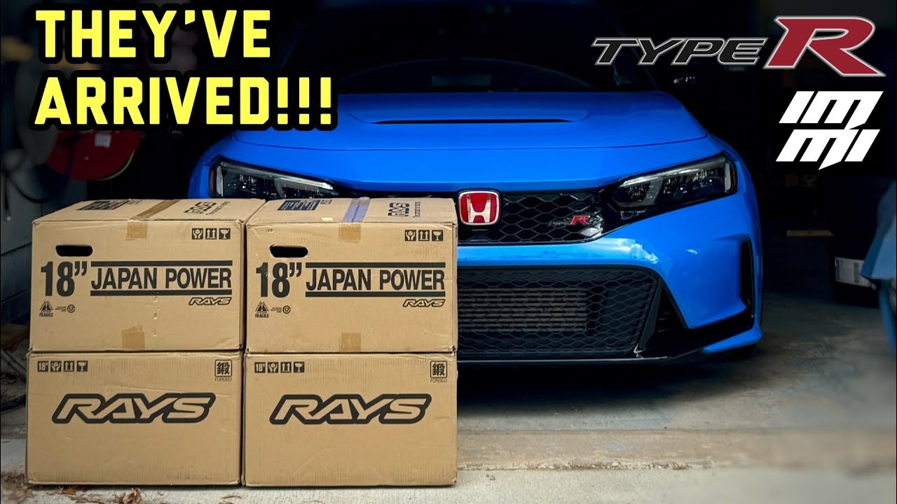 Civic Type R FL5 — кастомные JDM-диски — часть 1