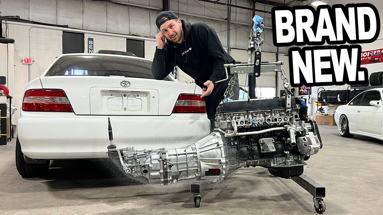 1JZ FINALLY READY TO DROP INTO MY JZX100 CHASER.