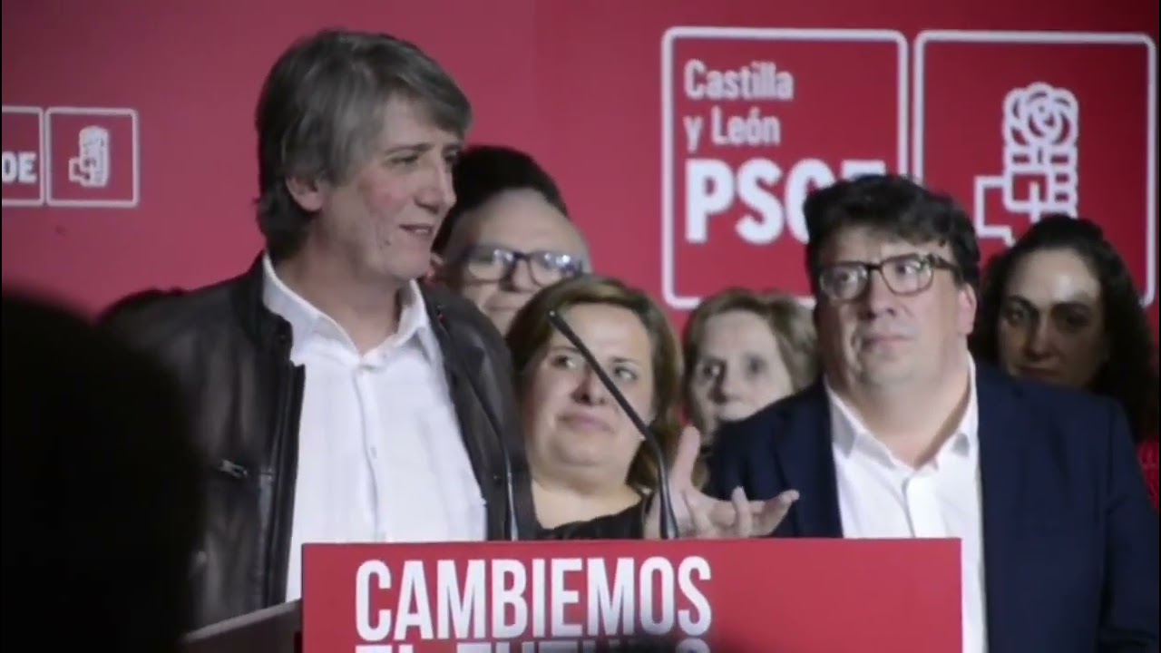 Comparecencia de Carlos Martínez tras las elecciones en Castilla y León este 15 de marzo