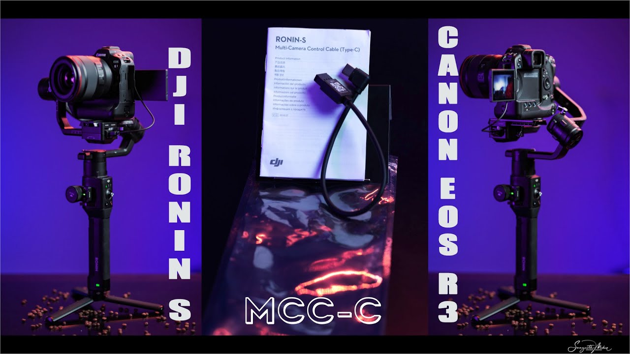 Canon EOS R3 and DJI Ronin S | Best Connection with Ronin MCC-C | USB -C camera control cable