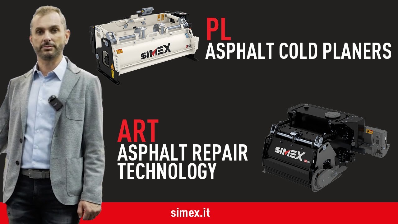 Bauma 2022 - Road cold planers and ART Asphalt Repair Technology