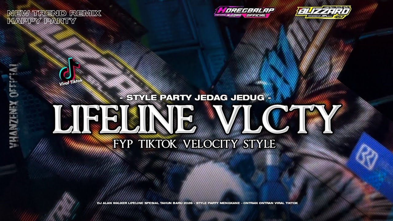 ALAN WALKER LIFELINE REMIX PARTY 2026 FYP TIKTOK | VHANZENIX OFFICIAL 