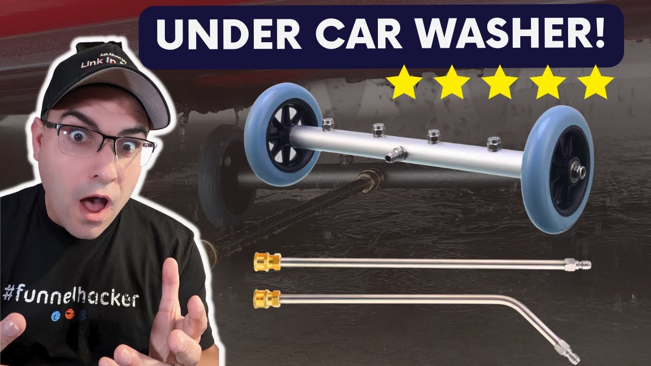 RIDGE WASHER Очиститель ходовой части с мойкой высокого давления | Обзор продукта