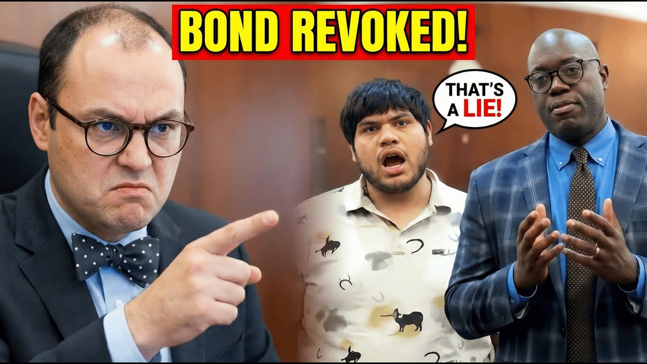 "THAT'S A LIE!" Defendant Argues With Judge After Bond Revoked.