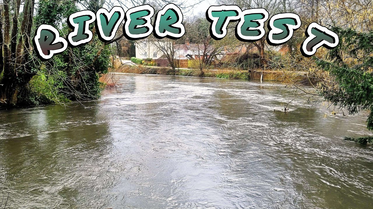 First time fishing the River TEST , what will we catch ?
